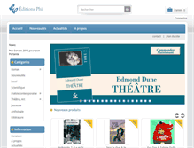 Tablet Screenshot of editionsphi.lu